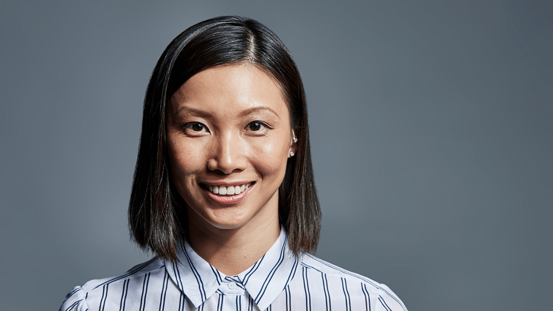 Lady With Striped Shirt